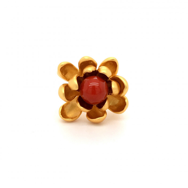 天然南紅瑪瑙戒指-ZGRSRAG008