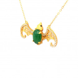 天然翡翠項鍊-ZGLJA003