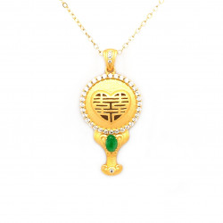 天然翡翠墜飾-ZGTJA007