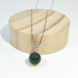 天然墨西哥藍珀吊墜-Q1904030623