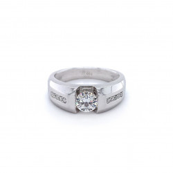 莫桑鑽戒指-KRMO505