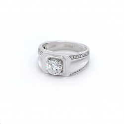 莫桑鑽戒指-KRMO513