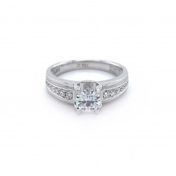 莫桑鑽戒指-KRMO514